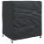 Husă pentru mobilier de exterior Negru 116 x 100 x 120 cm 600D GartenMobel Dekor