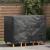 Husă pentru mobilier de exterior Negru 130 x 80 x 70 cm 210D GartenMobel Dekor