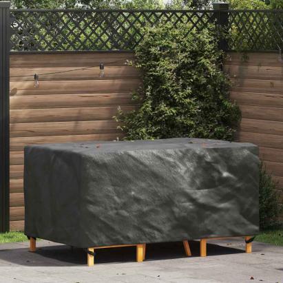 Husă pentru mobilier de exterior Negru 160 x 100 x 70 cm 210D GartenMobel Dekor