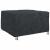 Husă pentru mobilier de exterior Negru 150 x 150 x 75 cm 210D GartenMobel Dekor