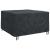 Husă pentru mobilier de exterior Negru 150 x 150 x 75 cm 210D GartenMobel Dekor