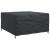 Husă pentru mobilier de exterior Negru 180 x 190 x 85 cm 420D GartenMobel Dekor
