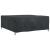 Husă pentru mobilier de exterior Negru 200 x 190 x 85 cm 600D GartenMobel Dekor