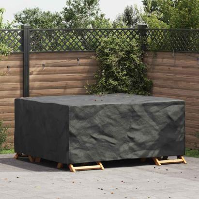 Husă pentru mobilier de exterior Negru 200 x 150 x 85 cm 420D GartenMobel Dekor