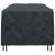 Husă pentru mobilier de exterior Negru 220 x 110 x 70 cm 210D GartenMobel Dekor