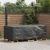 Husă pentru mobilier de exterior Negru 220 x 110 x 70 cm 600D GartenMobel Dekor