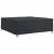 Husă pentru mobilier de exterior Negru 235 x 235 x 70 cm 210D GartenMobel Dekor