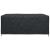 Husă pentru mobilier de exterior Negru 240 x 190 x 90 cm 420D GartenMobel Dekor