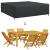 Husă pentru mobilier de exterior Negru 260 x 260 x 70 cm 600D GartenMobel Dekor