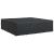 Husă pentru mobilier de exterior Negru 260 x 260 x 90 cm 210D GartenMobel Dekor