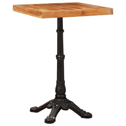 Masă bistro Maro 50 x 50 x 76 cm lemn masiv de acacia GartenMobel Dekor