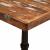 Masă bistro Maro 50 x 50 x 76 cm Lemn masiv reciclat GartenMobel Dekor