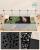 SONGMICS Tarc animale mici modular cu placi de baza si covoras impermeabil, 143x73x46 cm, transparent Household NewTrend