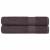 Prosoape 2 buc Antracit 100x200 cm 360 g/m² 100% bumbac GartenMobel Dekor