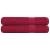 Prosoape 2 buc Bordeaux 100x200 cm 360 g/m² 100% bumbac GartenMobel Dekor