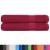 Prosoape 2 buc Bordeaux 100x200 cm 360 g/m² 100% bumbac GartenMobel Dekor