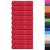 Prosoape de duș 10 buc Roșu 70x140 cm 360 g/m² 100% bumbac GartenMobel Dekor