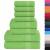 Set de prosoape 8 piese Apple Green 360 g/m² 100% bumbac GartenMobel Dekor
