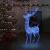 Ren de Crăciun, 250 LED-uri, albastru, 180 cm, acril, XXL GartenMobel Dekor