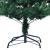 Brad de Crăciun artificial cu vârfuri irizate verde 120 cm PVC GartenMobel Dekor