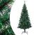 Brad de Crăciun artificial cu vârfuri irizate verde 120 cm PVC GartenMobel Dekor