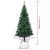 Brad de Crăciun artificial cu vârfuri irizate verde 120 cm PVC GartenMobel Dekor