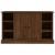 Servantă, stejar maro, 100x35,5x60 cm, lemn prelucrat GartenMobel Dekor