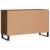 Dulap, stejar maro, 100x36x60 cm, lemn compozit GartenMobel Dekor