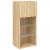 Comode TV cu lumini LED, 2 buc., stejar sonoma, 40,5x30x90 cm GartenMobel Dekor