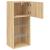 Comode TV cu lumini LED, 2 buc., stejar sonoma, 40,5x30x90 cm GartenMobel Dekor