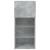 Comode TV cu lumini LED, 2 buc., gri beton, 40,5x30x90 cm GartenMobel Dekor