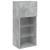 Comode TV cu lumini LED, 2 buc., gri beton, 40,5x30x90 cm GartenMobel Dekor