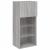 Comode TV cu lumini LED, 2 buc., gri sonoma, 40,5x30x90 cm GartenMobel Dekor