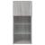 Comode TV cu lumini LED, 2 buc., gri sonoma, 40,5x30x90 cm GartenMobel Dekor