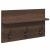 Set mobilier de hol, 4 piese, stejar maro, lemn prelucrat GartenMobel Dekor
