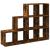 Bibliotecă/separator stejar fumuriu 137,5x29x103,5 cm lemn GartenMobel Dekor