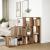 Bibliotecă/separator cameră lemn vechi 137,5x29x103,5 cm lemn GartenMobel Dekor