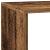 Bibliotecă/separator cameră lemn vechi 137,5x29x103,5 cm lemn GartenMobel Dekor