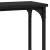 Masă de consolă Stejar negru 100 x 22.5 x 75 cm Lemn compozit GartenMobel Dekor