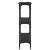 Masă de consolă Stejar negru 100 x 22.5 x 75 cm Lemn compozit GartenMobel Dekor