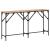 Masă de consolă stejar artizanal 140 x 29 x 75 cm Lemn compozit GartenMobel Dekor