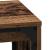 Masă de Cafea cu Tăvi Lăsate 3 pcs Lemn vechi 60 x 35 x 56 cm GartenMobel Dekor