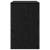 Masă de Cafea cu Tăvi Lăsate 3 pcs Stejar negru 60 x 35 x 56 cm GartenMobel Dekor