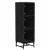 Bufet Stejar negru 35 x 37 x 117 cm Lemn compozit GartenMobel Dekor