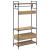 Dulap cu raft stejar artizanal 89 x 39 x 184.5 cm Lemn compozit GartenMobel Dekor