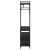 Dulap cu sertar Stejar negru 89 x 39 x 184.5 cm Lemn compozit GartenMobel Dekor