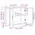 Bufet stejar artizanal 78 x 35.5 x 74.5 cm Lemn compozit GartenMobel Dekor