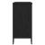 Bufet Stejar negru 78 x 35.5 x 74.5 cm Lemn compozit GartenMobel Dekor