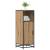 Dulap de Baie stejar artizanal 35 x 37.5 x 100 cm Lemn compozit GartenMobel Dekor