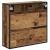Dulap cu oglindă pentru baie cu raft Lemn vechi 65 x 20 x 60 cm GartenMobel Dekor
